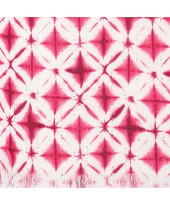 Pink Sequins Printed Scarf 5