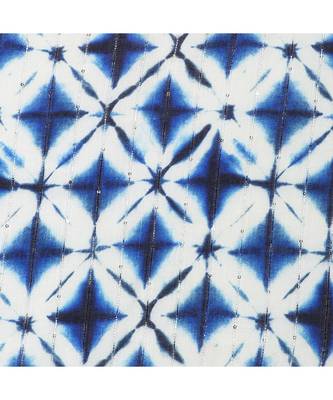 White Sequins Printed Scarf 5