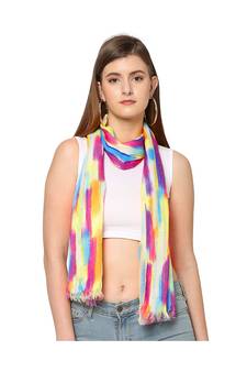 Multicolor Sequins  printed Scarf