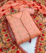 Gopinathji Fashion Unstich New Suit & Dupata