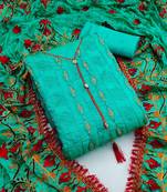 Gopinathji Fashion Unstich New Suit & Dupata