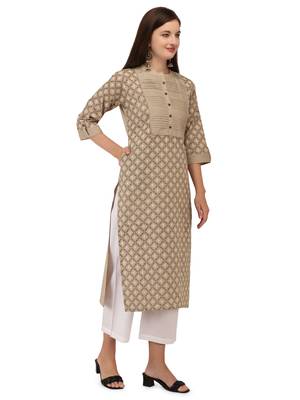 Chiku printed cotton long-kurtis 2
