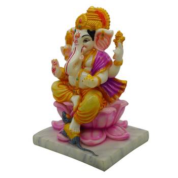 Lord Ganapati  Idol for Success & Gifts (7x6x11) 2