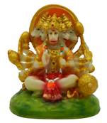 Lord Panchmukhi Hanuman Idol For Home Decoration (3x2.5x4)