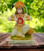 Lord Cheer Haran Hanuman Idol For Home Decoration (5x3.5x8.5)