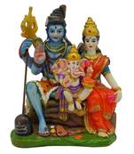 Shiva Family For Pooja Room Decoration (3.5x2x4)