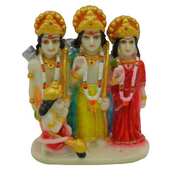 Ram Darbar For Pooja Room Decoration (3x2x4) 1
