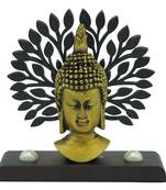Gallery99 Buddha Taj Idol Under A Tree (5x2x4.5)