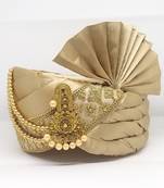 Dark Gold Wedding Safa Turban