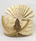 Cream Traditional Safa Turban