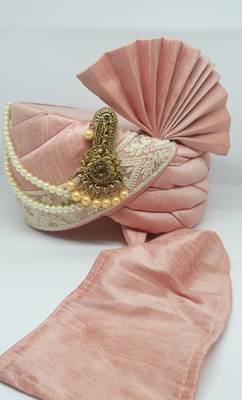 Pink Wedding Safa Turban 2