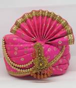 Hot Pink Wedding Safa Turban