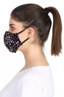 3-Ply Reusable Sculpted Sequin Fashion Mask