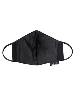 3-Ply Reusable Black Red & Gold Embroidered Cotton Fabric Fashion Mask 5