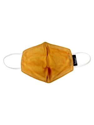 3-Ply Gold & Multi Faux Silk Embellished Fabric Fashion Mask 5