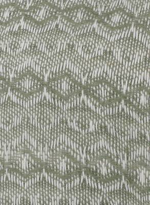 3-Ply Reusable Green & White Viscose Fabric Fashion Mask 6