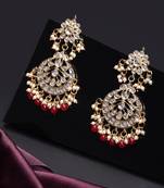 Red Brass Alloy   Earring