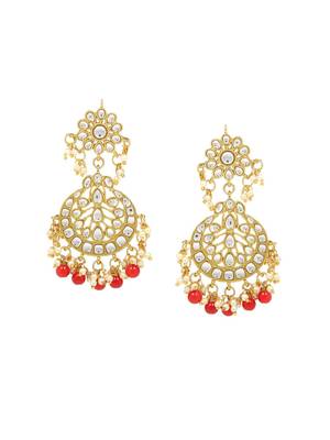 Red Brass Alloy   Earring 2