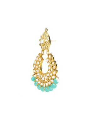 Green Brass Alloy   Earring 3