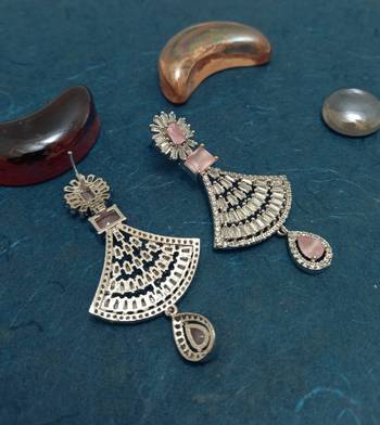 Pink earrings 2