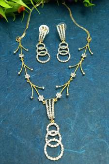 White necklaces