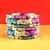 Rajasthani Lakh Bangles Muti Coulor  Stone