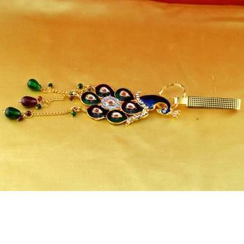 Brooch Satka Gold Platted Stone Meenakari Cz Ad Moti Pearl Polki Kundun 1