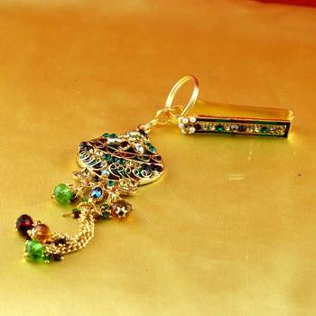 Brooch Satka Gold Platted Stone Meenakari Cz Ad Moti Pearl Polki Kundun 2