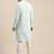 Sanwara Men's Sky Solid Cotton Ethnic Kurta Set