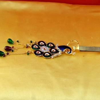 Brooch Satka Gold Platted Stone Meenakari Cz Ad Moti Pearl Polki Kundun 2