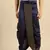 Sanwara Men's Traditional Blue Coloured Embroidered Art Silk Dhoti