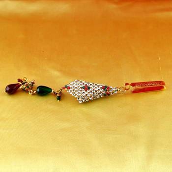 Brooch Satka Gold Platted Stone Meenakari Cz Ad Moti Pearl Polki Kundun 2