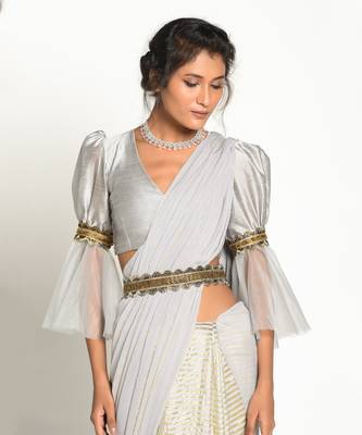 Grey Bessy Blouse 1