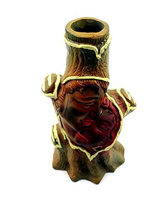 ESVAR STONECRAFT Present A Terracotta Love Bird Flower Vase with Dynamic Multicoloured 2