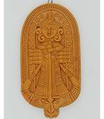 ESVAR STONECRAFT Present A Terracotta Idol of MAHISASUR Durga Wall Hanging