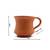 Esvar Stonecraft Handmade Terracotta Non Ceramic Clay Tea Cup with Entic Traditional Design