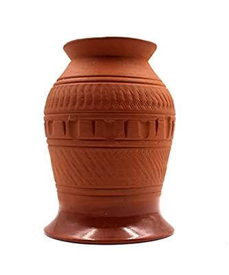 ESVAR STONECRAFT Terracotta Glass Inside Ceramic Coated Classic Design Artisan Handmade for Home use 2