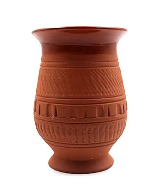 ESVAR STONECRAFT Terracotta Glass Inside Ceramic Coated Classic Design Artisan Handmade for Home use 3