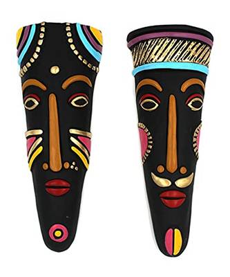 ESVAR STONECRAFT Terracotta Wall Hanging Mask 1