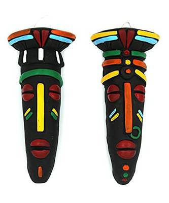 ESVAR STONECRAFT Terracotta Wall Hanging Mask 1