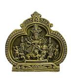 ESVAR STONECRAFT Maa Durga JI Idol | Mata Durga Terracotta Wall Hanging Home Decorative