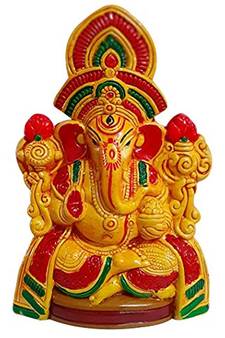 ESVAR STONECRAFT Terracotta Ganesh Ji Home Decorative.