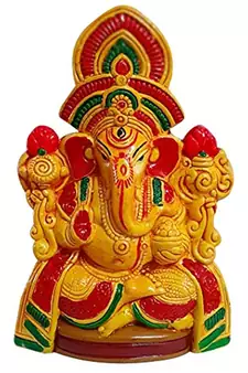 ESVAR STONECRAFT Terracotta Ganesh Ji Home Decorative.