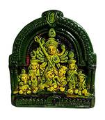 ESVAR STONECRAFT Durga Ji Terracotta Maa Durga JI Idol
