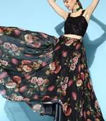 Angel Trends Plain Party Skirt Top