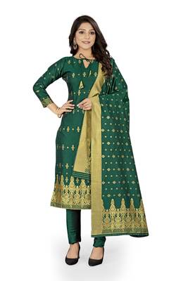 Mehendi woven Art Silk salwar 1