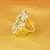 Ring  With Adjustable Gold Platted Stone Meenakari Cz Ad Moti Pearl Polki Kundun