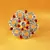 Ring  With Adjustable Gold Platted Stone Meenakari Cz Ad Moti Pearl Polki Kundun