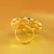 Ring  With Adjustable Gold Platted Stone Meenakari Cz Ad Moti Pearl Polki Kundun