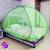 Mosquito Net Polyester Foldable for Single Bed Green Color Tent Mosquito Net